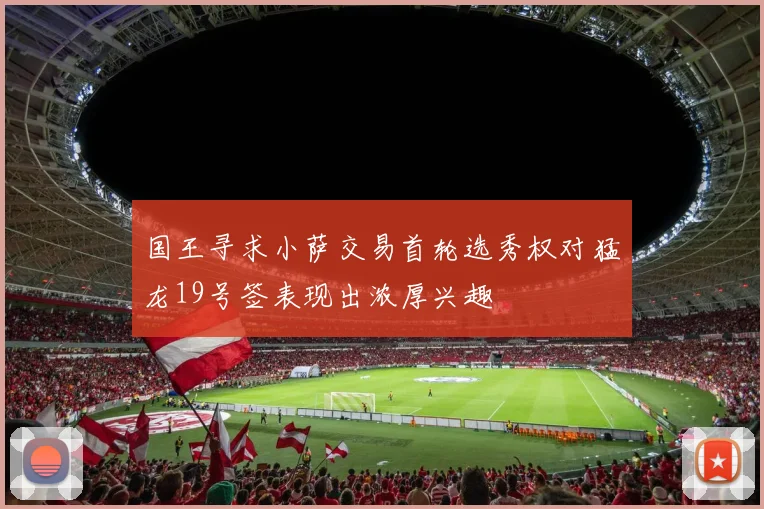 国王寻求小萨交易首轮选秀权对猛龙19号签表现出浓厚兴趣